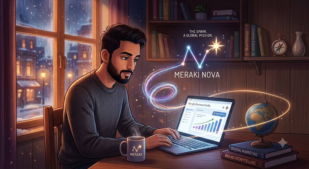 Sachin Mahadev building the first Meraki Nova client site